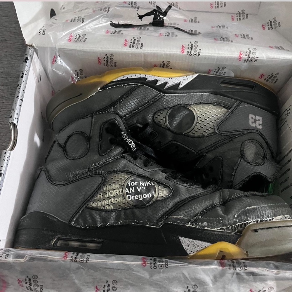 jordan 5 off white muslim